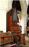 TL5562 : St Mary, Swaffham Bulbeck - Organ by John Salmon