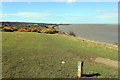 SJ2176 : View from The Wales Coast Path on Bagillt Cob by Jeff Buck
