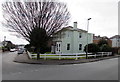 Tree and house on a Cheltenham corner