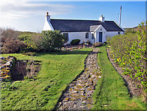 NG2261 : Cottage at Ardmore by Richard Dorrell