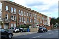 Three-storey terraced houses, Southampton Row, Camberwell