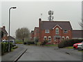 House with Transmitter Mast