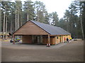 New visitor centre, Sherwood Pines Forest Park