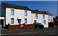 White houses, Tanygraig Road, Bynea