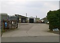 The old station yard, Luffenham Station