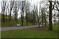 Bench in Glasgow Green