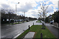 Etchells Road, Heald Green during April showers