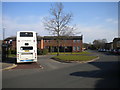 Bus turning circle, Tanyard Farm estate