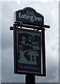 Sign for the Seven Wells public house near Etwall