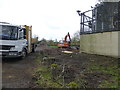 Site work at the former primary school, Beragh