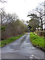 Minor road south of Kingsmoor Cross