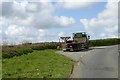 Lay-by on A3072 near Thurlibeer