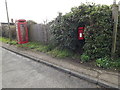 TM1155 : Telephone Box & Bucks Head Cottage Postbox by Geographer