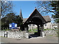 Entrance to St John the Baptist Church, Erith