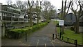 Central Hill Estate, SE19: looking into the estate from Lunham Road