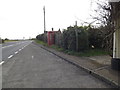 TM1155 : A140 Norwich Road & footpath by Geographer