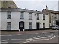 Houses at the southern end of Bridge Road, Shaldon