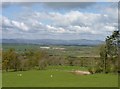 View across Avon and Severn Valleys towards the Malverns