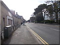 West Cliff Road - viewed from West Hill Road