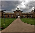 The old stable block at Renishaw Hall