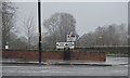 Old signpost, North Rd