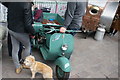 View of a second Vespa in the "For Sale" section of the Classic Car Boot Sale