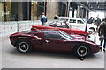 View of a side-on view of the Ford GT40 in the "For Sale" section of the Classic Car Boot Sale