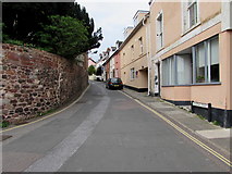SX9373 : Southern end of Exeter Street, Teignmouth by Jaggery
