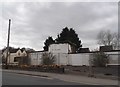 Derelict buildings on London Road, Calne