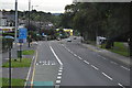 Bus lane begins, A61