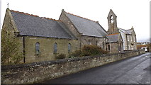 NT9464 : St. Ebba's Church in Eyemouth by James Denham