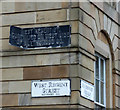 Old sign at Blythswood Square