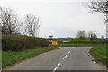 Junction of Lowmoor Lane and the B1191 north of Thornton