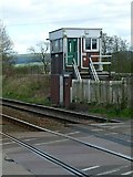 SO4579 : Onibury Signal Box by Alan Murray-Rust