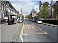 Bus stop and shelter on Camden Park Road