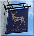 Sign for the Bald Faced Stag