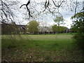 Park and railway viaduct, New Southgate