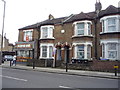 Takeaway and houses on Lancaster Road