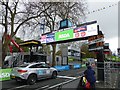 The finish line of the ASDA sponsored ladies Tour De Yorkshire