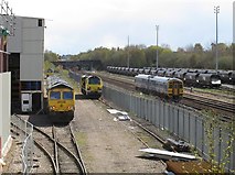 SE3131 : Hunslet Freightliner depot (3) by Stephen Craven