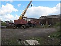 Industrial building off Balm Road, with crane