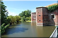 SU5901 : Moat around Fort Brockhurst (6) by Barry Shimmon