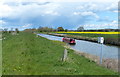 Narrowboat on the Fossdyke Canal