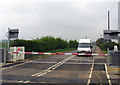 Waiting for a train at Ashwell level crossing