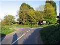 Tindon End Road/B1051 junction