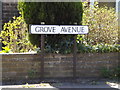 Grove Avenue sign