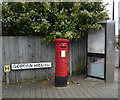 Edward VII postbox and telephone box on Gordon Hill