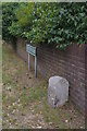 Former boundary marker, Coniston Road, Bromley
