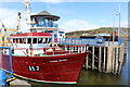 The Tjjeerd Jacoba enters Whitehaven marina