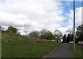 Approaching Dumbarton from the west